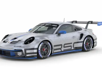 Porsche 911 GT3 Cup  3D model