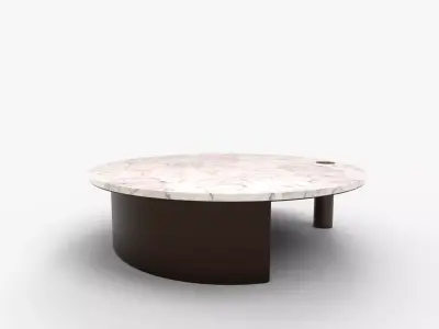 Fendi Casa Lunar Coffee Table 3D model