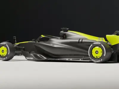 Formula 1 concept F212  24 -25  3D model