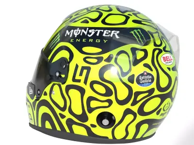 F1 Lando Norris Helmet 2024 3D model