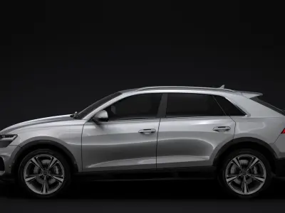 Audi Q8 50 TDI quattro 2020 3D model