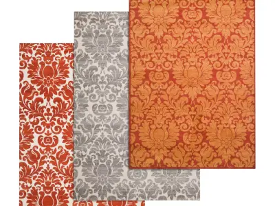 Rug Set 408 3D model