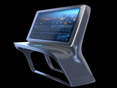 Multifunction display 3D model