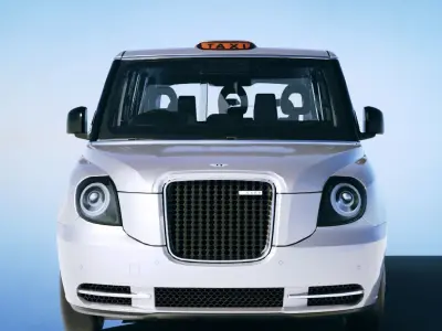 LEVC TX E City 2019 Low-poly 3D model