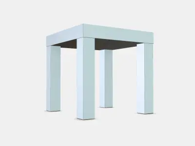 LACK side table Low-poly 3D model