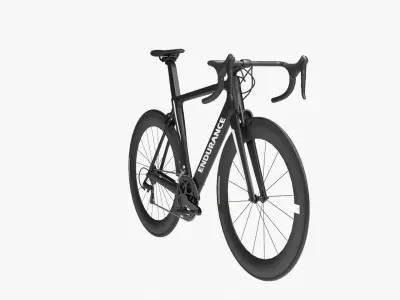 Road Bike 3D model