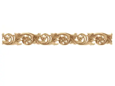 Ceiling Molding 4 - For CNC and Interior 3D model