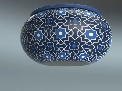 Moroccan Ashtray - 6 3D model