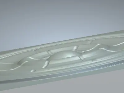 Decorative circle 3D stl model Free 3D print model