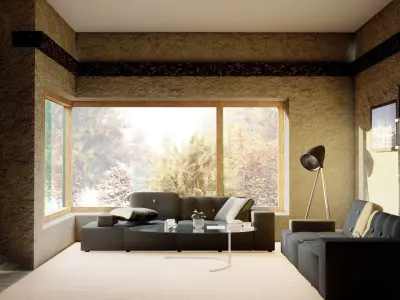 Interior Design of a Room 4K  3D print model