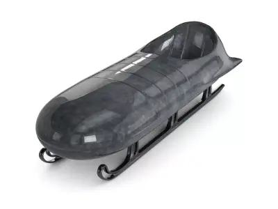 Bobsled 3D model