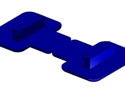 Injection Mold Design for Plastic Item 3D print model