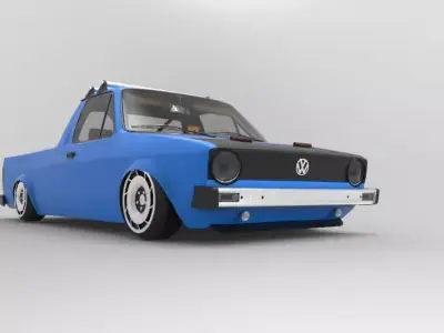 Volkswagen Caddy Mk1  3D model