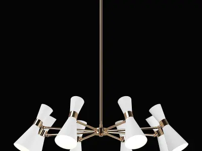 81608x Dumo Lightstar Chandelier 3D model