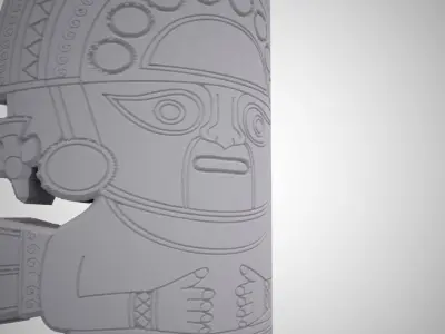 Inca God 3D print model