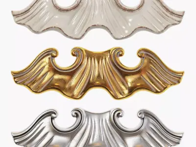 Classic carved 251 3D model