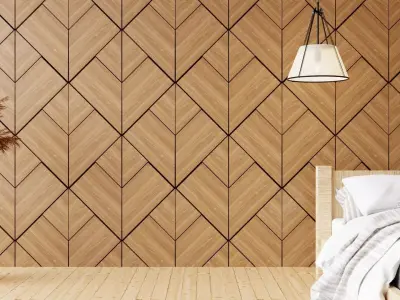 Wall wood V26 for your interior wall wood  3D model