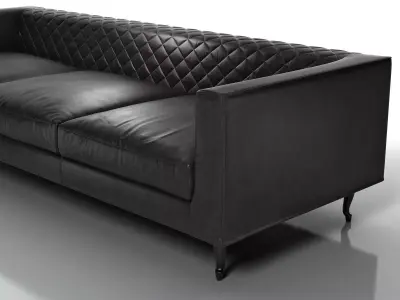 Boutique Leather 3D model