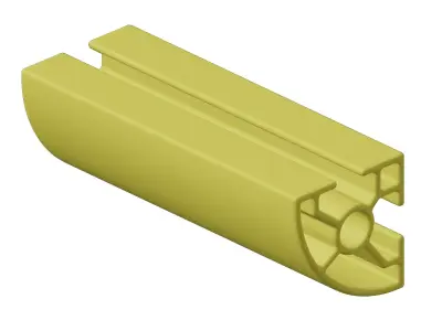 Plastic Premium Corner Profile Toy 3D model