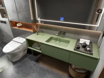 Bathroom 50 3D model