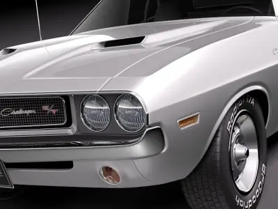 Dodge Challenger 1970 3D model
