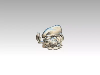 boxer relief boss 3D print model