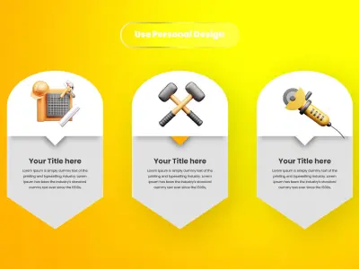 Labour Day 3d Illustration Icon Pack 3D model