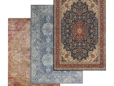 Rug Set 689 3D model