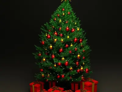 Christmas tree 3D model