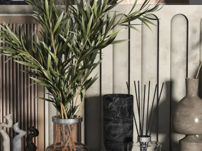 Decorative set 18 3D model