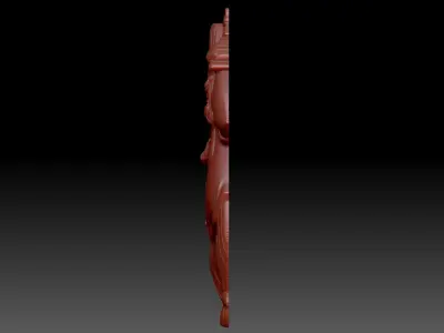 Chef cheerful 3D print model