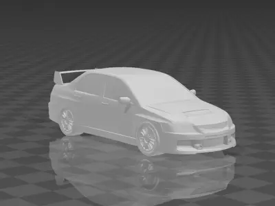 EVO KEYCHAIN 3D print model