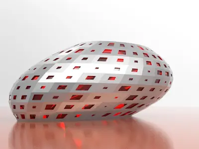 Building Envelope Facade Design Grasshopper Rhino Files Download 3D model