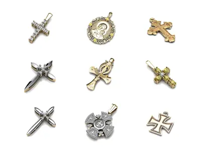 RELIGIOUS PENDANT IN 3DM 3D print model