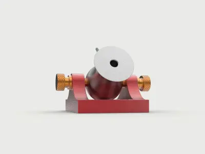 Pocket mini cannon 3D model