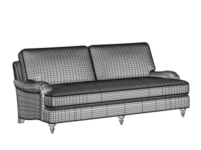 Sloane Sofa by Spectra Home 3D model
