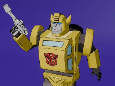 Bumblebee G1 3D model