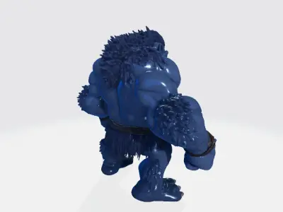 Low Poly Ogre 3D Model - Game-Ready Fantasy Monster Low-poly 3D model