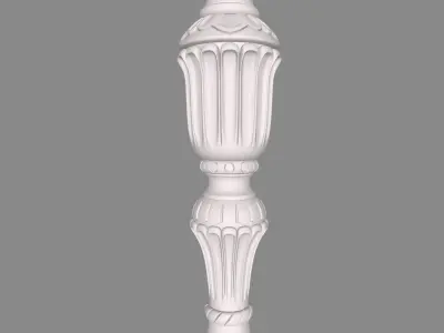 Pillar 008 3D Model 3D print model 3D print model