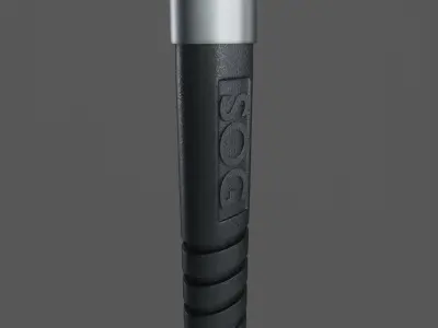axe plastic-metal 3D model