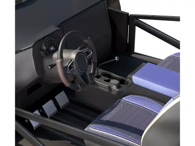 Bagi offroad car 3D model