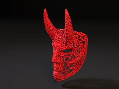 Solitaire cosplay mask 3D print model