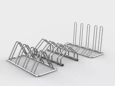 Bike rack 3D model