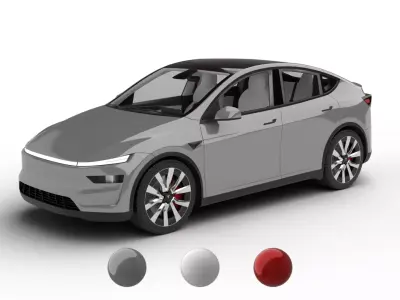 Tesla Model Y 2025 3d model 3D model
