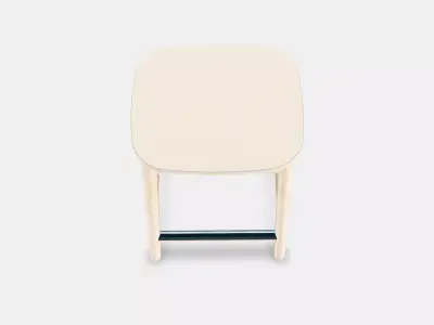 RONNINGE Bar stool 1 Low-poly 3D model
