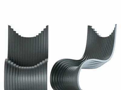 Parametric Chair  Free low-poly 3D model