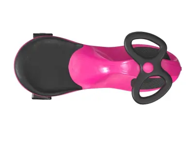 Wiggle Car Ride On Toy PBR 3D model