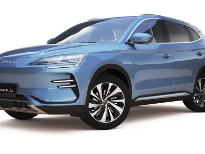 2023 BYD Seal U With Interior 3D model