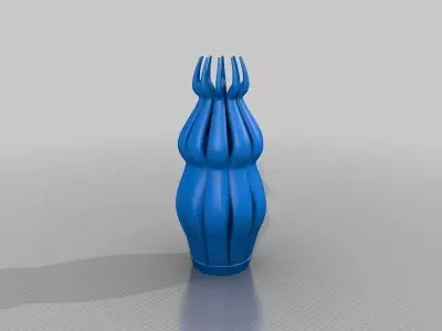 Loft Vase Free 3D print model 9