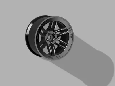 1 10 Scale Strom DS-25 Wheels For RC Car 3D print model